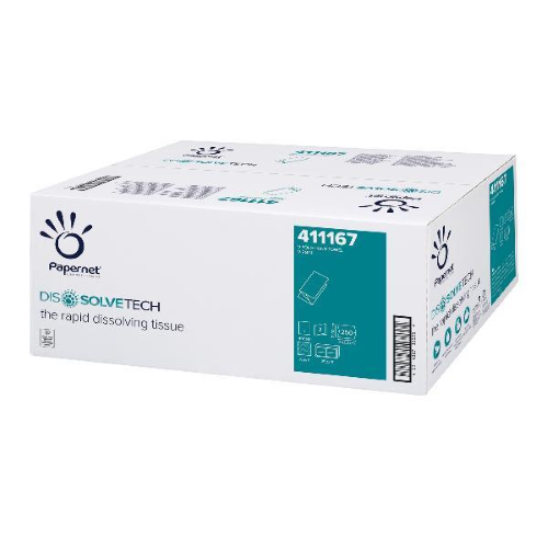 PAPERNET CF15X250 ASCIUGAMANI A V DISSOLVE T